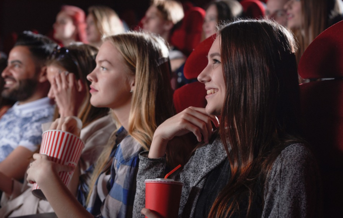 people in a theater